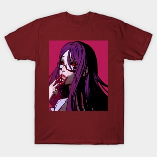 Anime Girl Pink T-Shirt